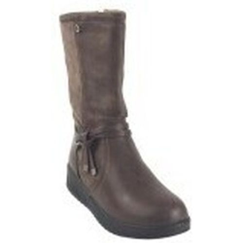 Schuhe Damenstiefelette 25478 ajh taupe - Amarpies - Modalova