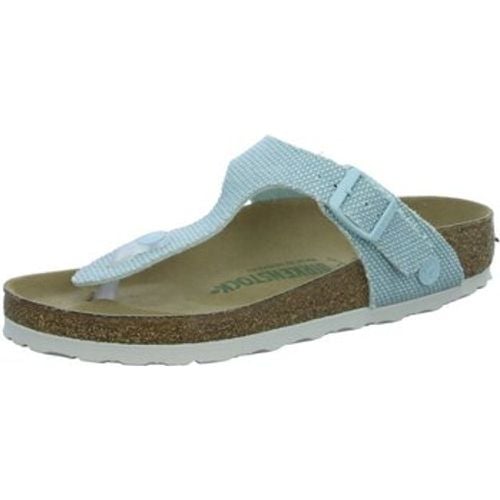 Clogs Pantoletten Gizeh TEX Rough Canvas Surf Gr 1026716 - Birkenstock - Modalova