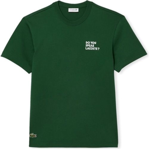 T-Shirts & Poloshirts T-Shirt TH0133 - Vert - Lacoste - Modalova
