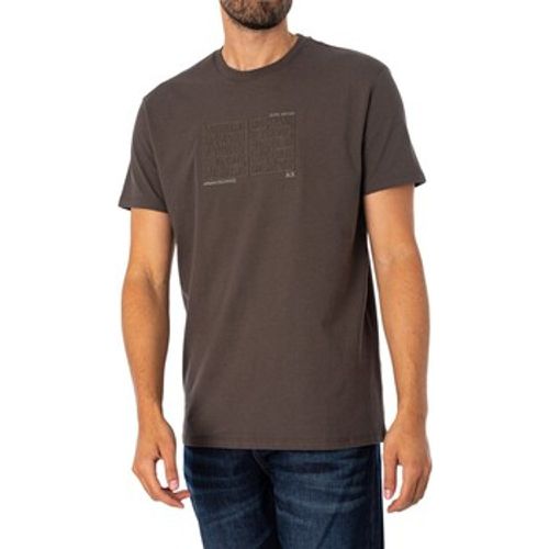 T-Shirt T-Shirt mit geprägter Grafik - EAX - Modalova