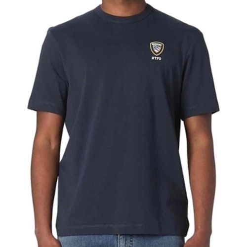 Blauer T-Shirt - Blauer - Modalova