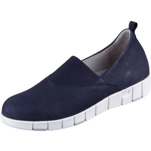 Damenschuhe Slipper Salinas 0245113-870 blue summer Nubuk 0245113-870 - Wolky - Modalova