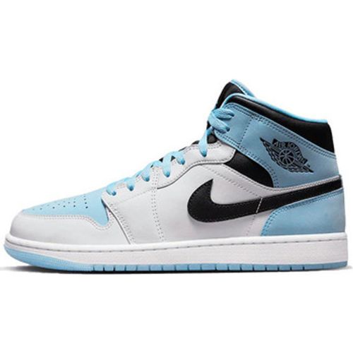 Sneaker Air Jordan 1 Mid SE Ice Blue Black - Nike - Modalova