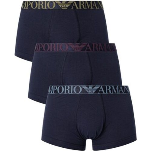 Boxershorts 3er-Pack Unterhosen aus Bio-Baumwolle - Emporio Armani - Modalova