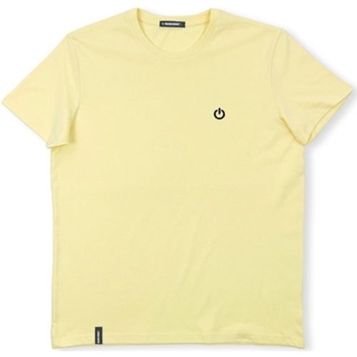 T-Shirts & Poloshirts Power Off T-Shirt - Yellow Mango - Organic Monkey - Modalova
