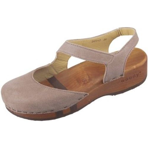 Damenschuhe Slipper Nicole 16542 sand sand Fettleder 16542 sand - Woody - Modalova