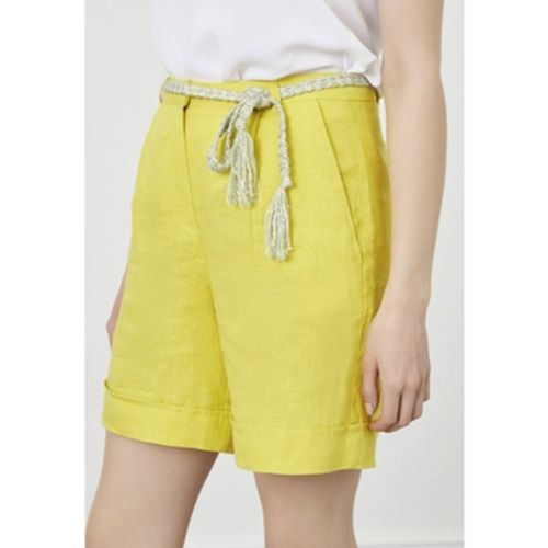 Shorts , umgeschlagene Shorts mit Gürtel - Just Like You - Modalova