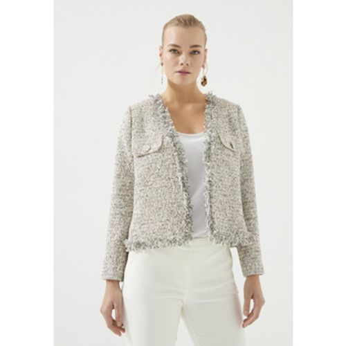 Jacken Tassel-Detail Tweed Jacket - Just Like You - Modalova