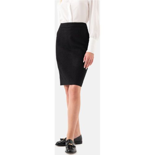 Röcke Black Tweed Mini Pencil Skirt - Just Like You - Modalova