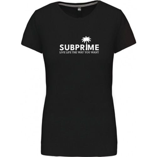 T-Shirt Wmn Tee Palm Black - Subprime - Modalova