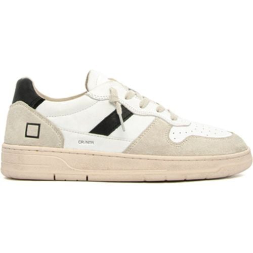 Sneaker D.A.T.E. C2-NT-WB COURT 2.0 NATURAL WHITE-BLACK - Date - Modalova