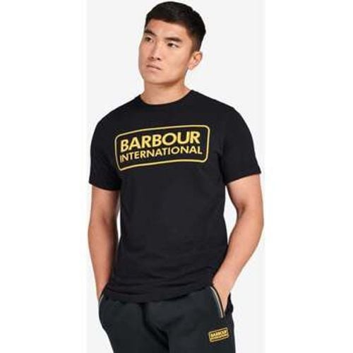 T-Shirts & Poloshirts Essential large logo tee - black pewter - Barbour - Modalova