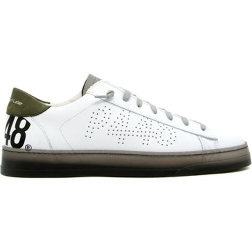 Sneaker JACKC-M130 WHI-GRYGREEN - P448 - Modalova