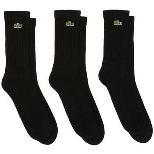 Socken Sport 3 Pack High Cut Socks Black/Black/Black - Lacoste - Modalova