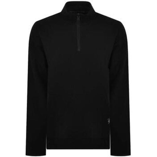 Sweatshirt Lounge Quarter Zip Sweatshirt Black - Emporio Armani - Modalova