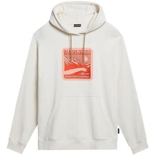 Sweatshirt B Boyd Hoodie White Whisper - Napapijri - Modalova