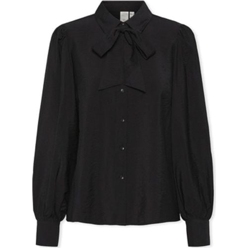 Blusen YAS Noos Pil LS Bow Shirt - Black - Y.A.S - Modalova