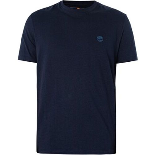 T-Shirt Slim Fit T-Shirt mit gesticktem Logo - Timberland - Modalova