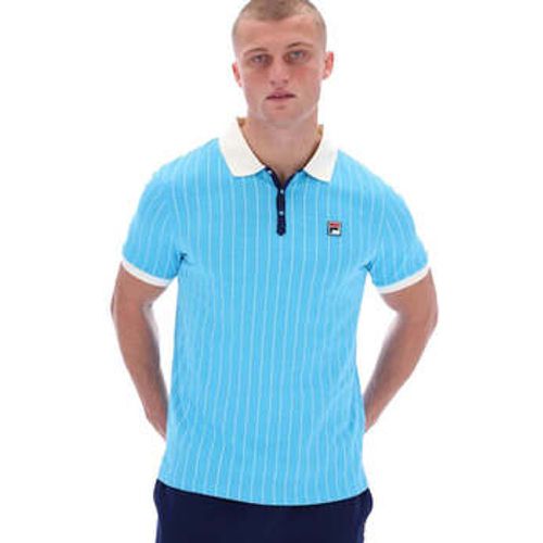 T-Shirts & Poloshirts BB1 Classic Striped Polo Shirt Cyan Blue - Fila - Modalova