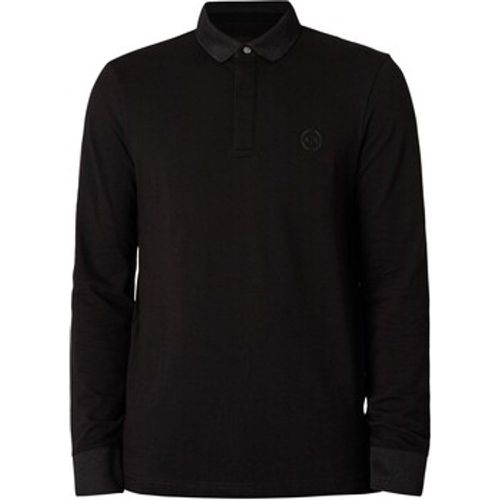 Poloshirt Langärmliges Poloshirt mit Logo - EAX - Modalova