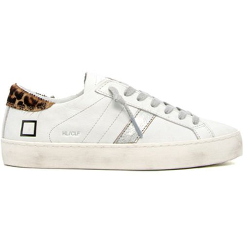 Sneaker D.A.T.E. HL-CA-WD HILL LOW CALF WHITE LEOPARD - Date - Modalova