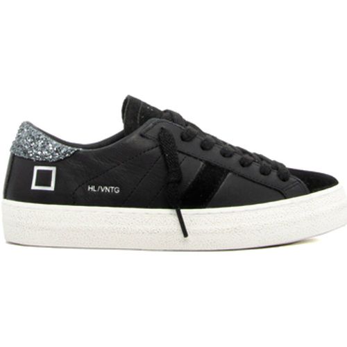 Sneaker D.A.T.E. HL-VC-BK HILL LOW VINTAGE CALF BLACK - Date - Modalova