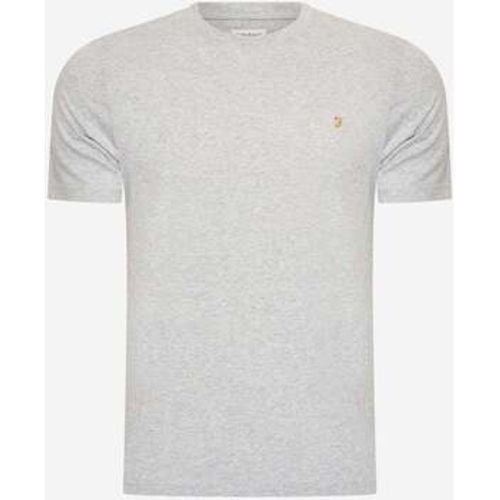 T-Shirts & Poloshirts Danny reg tee - grey marl - Farah - Modalova