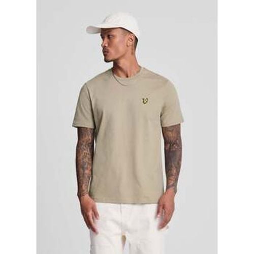 T-Shirts & Poloshirts Plain t-shirt - sage uniform - Lyle & Scott - Modalova