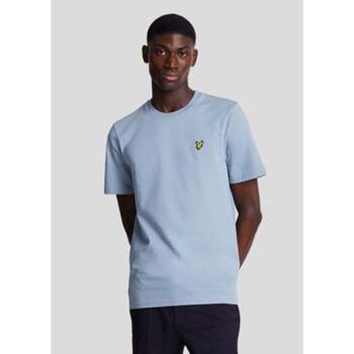 T-Shirts & Poloshirts Plain t-shirt - crafted blue - Lyle & Scott - Modalova