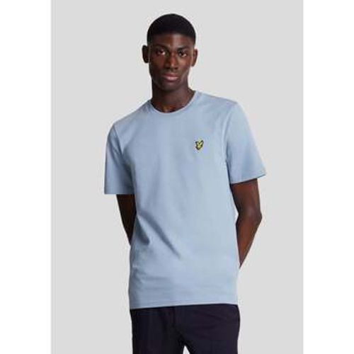 T-Shirts & Poloshirts Plain t-shirt - crafted blue - Lyle & Scott - Modalova