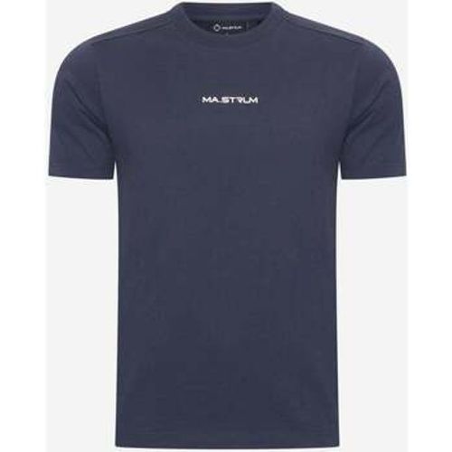 T-Shirts & Poloshirts Mastrum bedrucktes T-Shirt – Tintenblau - Ma.strum - Modalova