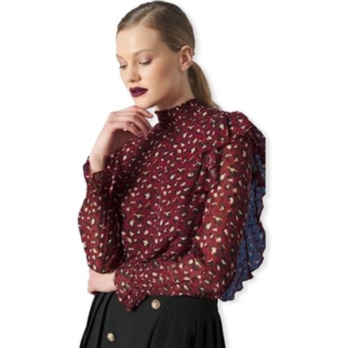 Blusen Top Agnes - Burgundy - Minueto - Modalova