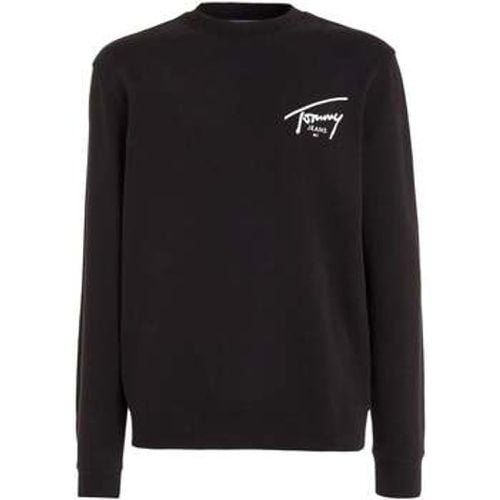 Sweatshirt Signature Logo Graphic Sweatshirt Black - Tommy Jeans - Modalova