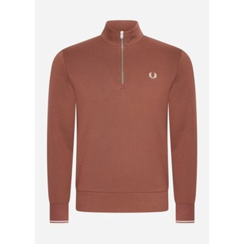 Pullover Half zip sweatshirt - whisky brown porridge marl - Fred Perry - Modalova