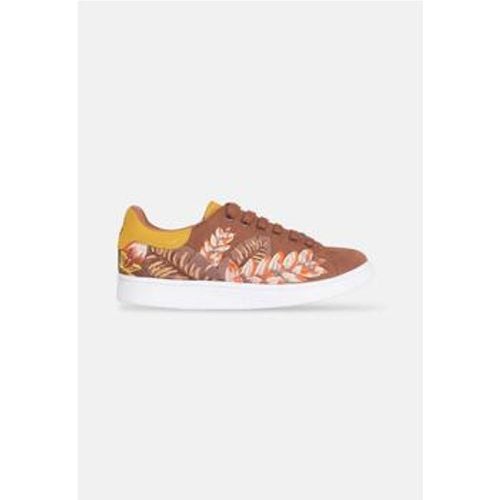 Sneaker Damen Sneakers Stickerei Wildleder - Mangará - Modalova