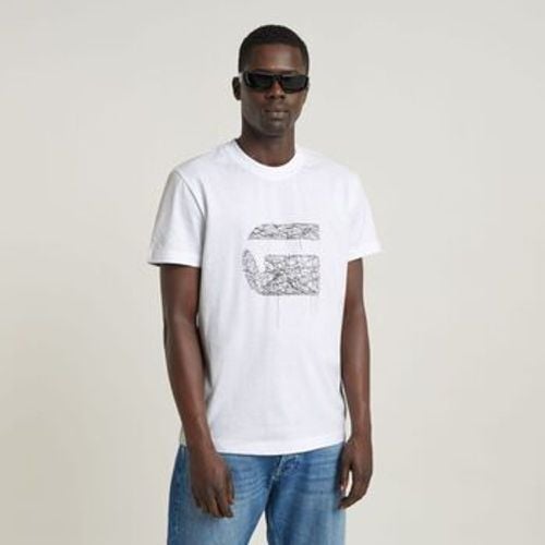 T-Shirts & Poloshirts D25674-C336 STUTCH BURGER-110 WHITE - G-Star Raw - Modalova