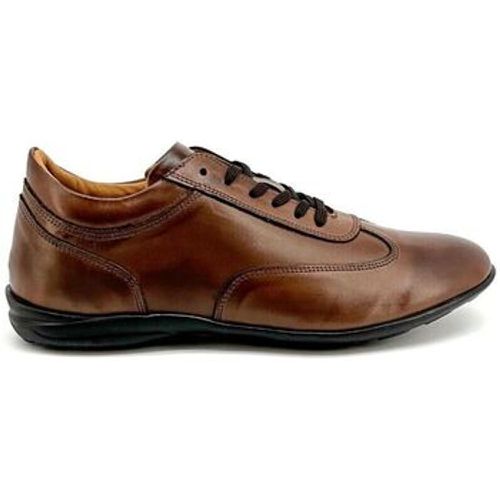 Sneaker Raul - Leather Brown - Duca Di Morrone - Modalova