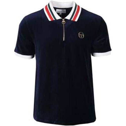 T-Shirts & Poloshirts Mahony Velour Polo Shirt Maritime Blue - Sergio Tacchini - Modalova