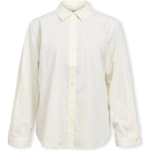 Blusen Catinka Shirt - White Sand - Object - Modalova