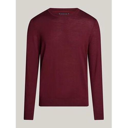 Pullover MW0MW36539 DC FINE GAUGE MERINO-VLP DEEP ROUGE - Tommy Hilfiger - Modalova