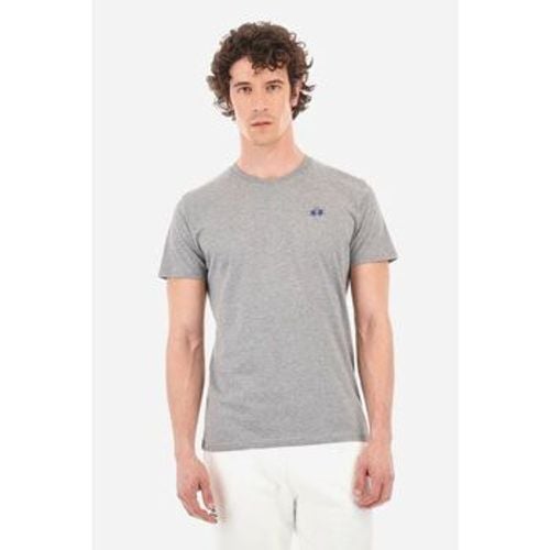 T-Shirts & Poloshirts CCMR04-JS206 - SERGE-01002 MEDIUM HTR GREY - LA MARTINA - Modalova