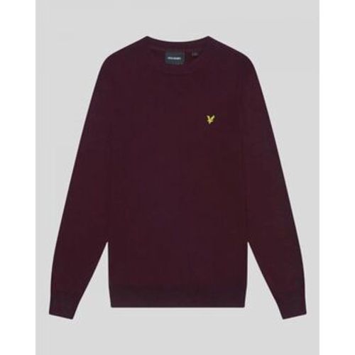 Pullover KN2110V MERINO CREW-Z562 BURGUNDY - Lyle & Scott - Modalova