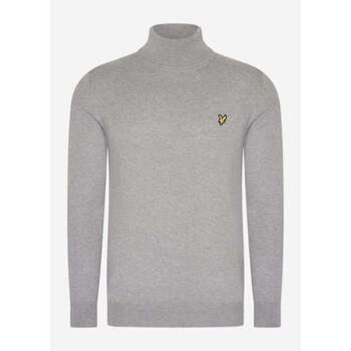 Pullover Cotton merino turtleneck jumper - mid grey marl - Lyle & Scott - Modalova