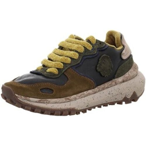 Sneaker CHACRONA METTA BUCK. DARK OLIVE - Satorisan - Modalova