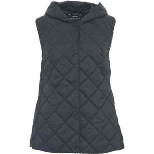 Jeans GILET LEGGERO CON CAPPUCCIO Art. QI1CT013 - Kaos Collezioni - Modalova