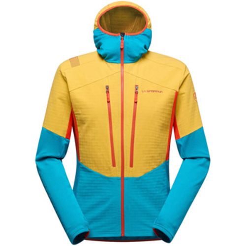 Fleecepullover Session Tech Hoody M L70 614735 Tropic Blue/Bamboo - la sportiva - Modalova