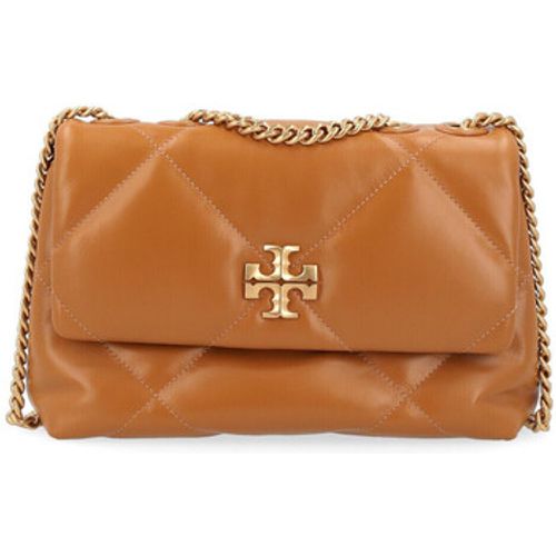 Handtasche Tasche Kira klein aus braunem Nappaleder - TORY BURCH - Modalova