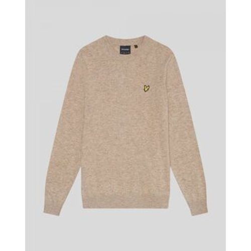 Pullover KN2114V LAMBSWOOL BLEND CREW-X320 HERITAGE TAUPE - Lyle & Scott - Modalova