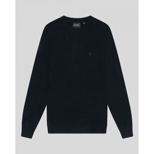 Pullover KN2124V TONAL LAMBSWOOL CREW-Z271 DARK NAVY - Lyle & Scott - Modalova