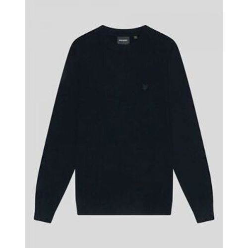 Pullover KN2124V TONAL LAMBSWOOL CREW-Z271 DARK NAVY - Lyle & Scott - Modalova